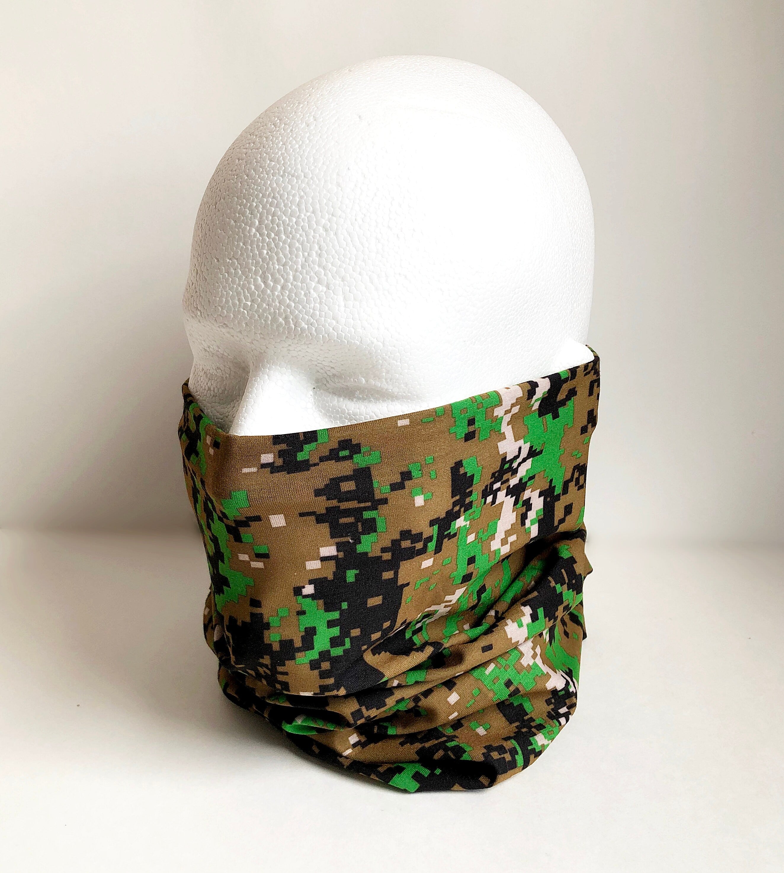 Camo Face Mask Scarf New Multi Functional Seamless Protective Covering Elastic Print Neck Gaiter Bandana Breathable Balaclava Head Wear N72